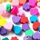 150Pcs 3 Style Handmade Polymer Clay Beads CLAY-LS0001-07-5