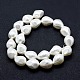 Electroplate Shell Pearl Beads Strands BSHE-G006-10C-2