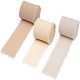 3 Rolls 3 Colors Polyester Raw Edged Ribbon WG69095-14-1