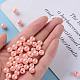 Непрозрачные акриловые бусины X-MACR-S370-D8mm-A12-5