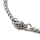304 Stainless Steel Pendant Necklaces NJEW-H022-04P-3