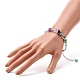 Glass Round Seed Beads Multi-strand Bracelet for Teen Girl Women X1-BJEW-TA00018-3