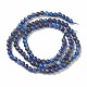 Chapelets de perles en lapis-lazuli naturel G-F662-04-3mm-2