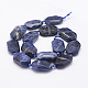Natural Sodalite Beads Strands G-J373-24O-3