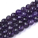 Natural Amethyst Beads Strands G-S345-6mm-010-1