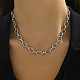 Ожерелья-цепочки с овальными звеньями из нержавеющей стали MF4965-2-4