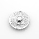 Flat Round Zinc Alloy Enamel Jewelry Snap Buttons SNAP-N010-30-NR-2