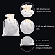 Nbeads pochettes d'emballage en toile de jute sacs à cordon ABAG-NB0001-06-3