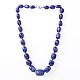 Lapis Lazuli Graduated Beads Necklaces NIEW-F118-A03-1