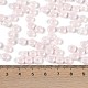 Непрозрачные цвета блестящие стеклянные бусины X1-SEED-P008-01C-03-4