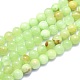 Chapelets de perles de jade blanche naturelle G-K310-C14-10mm-1