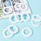 10 шт. ПП кольца для штор DIY-GA0007-59A-5