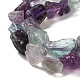 Raw Rough Natural Fluorite Beads Strands G-I283-G02-01-4