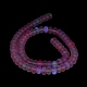 Frosted Transparent Glass Beads Strands FGLA-M002-01J-5