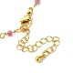 Цепи латуни ожерелье материалы KK-K337-13G-03-3