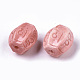 Carved Synthetic Coral Beads CORA-R020-06-2
