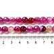 Natural Agate Beads Strands G-H1593-8mm-1-2