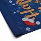クリスマスの庭の旗  両面ポリエステルハウスフラッグ  家の庭の庭のオフィスの装飾のため  雪だるまとファーザークリスマス  カラフル  460x320x0.4mm  穴：18mm AJEW-H108-B18-2