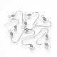 304 Stainless Steel Earring Hooks STAS-R071-30-1