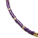 Bracelet coulissant en perles de verre JA6389-5-2