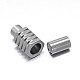 Hexagon 304 Stainless Steel Matte Magnetic Clasps STAS-D059-12C-2