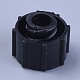 プラスチックストッパー  工業用シリンジバレルチップキャップの分配  ブラック  12.5x10mm TOOL-WH0103-06B-2