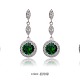 Orecchini strass ciondola ottone&nbsp;WG3B947-01-2
