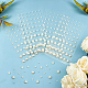 Cabochons de perles d'imitation en plastique abs gorgecraft OACR-GF0001-01-6
