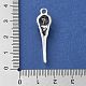 Тибетский стиль сплава подвески для Хэллоуина PALLOY-O002-10A-AS-3