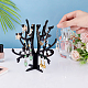 PH PandaHall 104 Holes Acrylic Earring Display Tree Earring Holder Tabletop Jewelry Organizer Stand Jewelry Holder Acrylic Stud Earring Stand for Selling Retail Show Personal Exhibition 2 Sets ODIS-WH0025-117-3