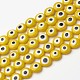 Chapelets de perles vernissées manuelles LAMP-J081-02-12x4mm-1