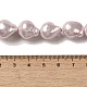 Hebras de perlas de concha electrochapadas BSHE-G035-01A-08-4