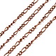 Cadenas hechas a mano de hierro cadenas figaro cadenas madre-hijo CHSM005Y-R-1