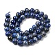 Natürlicher Lapislazuli Perlenstränge&nbsp;G-G344-A09-8mm-3