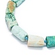 Brins de perles de turquoise péruvienne naturelle (jaspe) G-O170-106-3