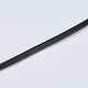 フラット模造レザーコード  ブラック  4.5x1mm 約100ヤード/束（300フィート/束） LC-P007-02-5x1.5mm-2