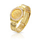 Saint Valentin Cadeaux dames montres unisexes or inoxydable STEE wristwatchl strass sertie de diamants montres à quartz WACH-N004-06-2