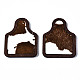 Grands pendentifs en cuir de vachette écologique FIND-N049A-09A-09-1