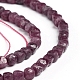 Perles de rubis / corindon rouge naturelles G-E560-A06-4mm-3