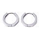 304 Stainless Steel Huggie Hoop Earrings STAS-R115-22P-1
