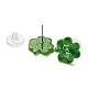 Thème de la Saint-Patrick en acrylique et 304 boucle d'oreille en acier inoxydable pour femmes et hommes EJEW-H112-01A-2