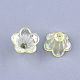 Transparentes bouchons acrylique de perles TACR-T007-04B-2