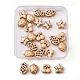 Chgcraft 24pcs 4 perles en alliage de style FIND-CA0002-60-1