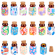 CHGCRAFT 30Pcs Clay Essential Oil Bottles Colorful Polymer Clay Empty Perfume Aromatherapy Diffuser Bottle Refillable Perfume Bottles for Car Hanging Decoration 1ml Length 23mm MRMJ-CA0001-26-1