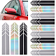 SUPERFINDINGS 8Sets 2 Colors Car Rear View Mirror Stickers and 4 Set Colorful Arrow Decor DIY Car Body Sticker Side Decal Stripe Decals SUV Vinyl Graphic Colorful Stickers for Car Decoration DIY-FH0003-54-1