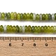 Природного нефрита Xiuyan бисер нитей G-L624-H05-6x2mm-5