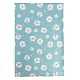 Hojas de tela de cuero de pvc impresas flor de margarita DIY-WH0158-61B-08-1