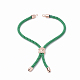 Nylon Twisted Cord Bracelet Making MAK-T003-04RG-3