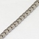 Electroplate Non-magnetic Synthetic Hematite Beads Strands G-J163-2x2mm-05-3