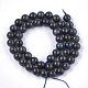 Natural Black Labradorite Beads Strands G-S333-8mm-021A-2